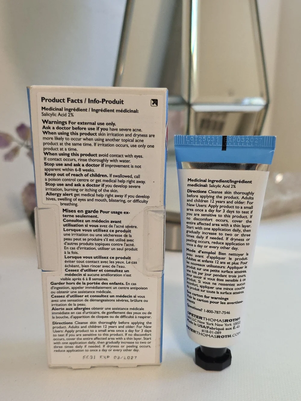 NIB Peter Thomas Roth Goodbye Acne Treatment Gel 1.7 oz